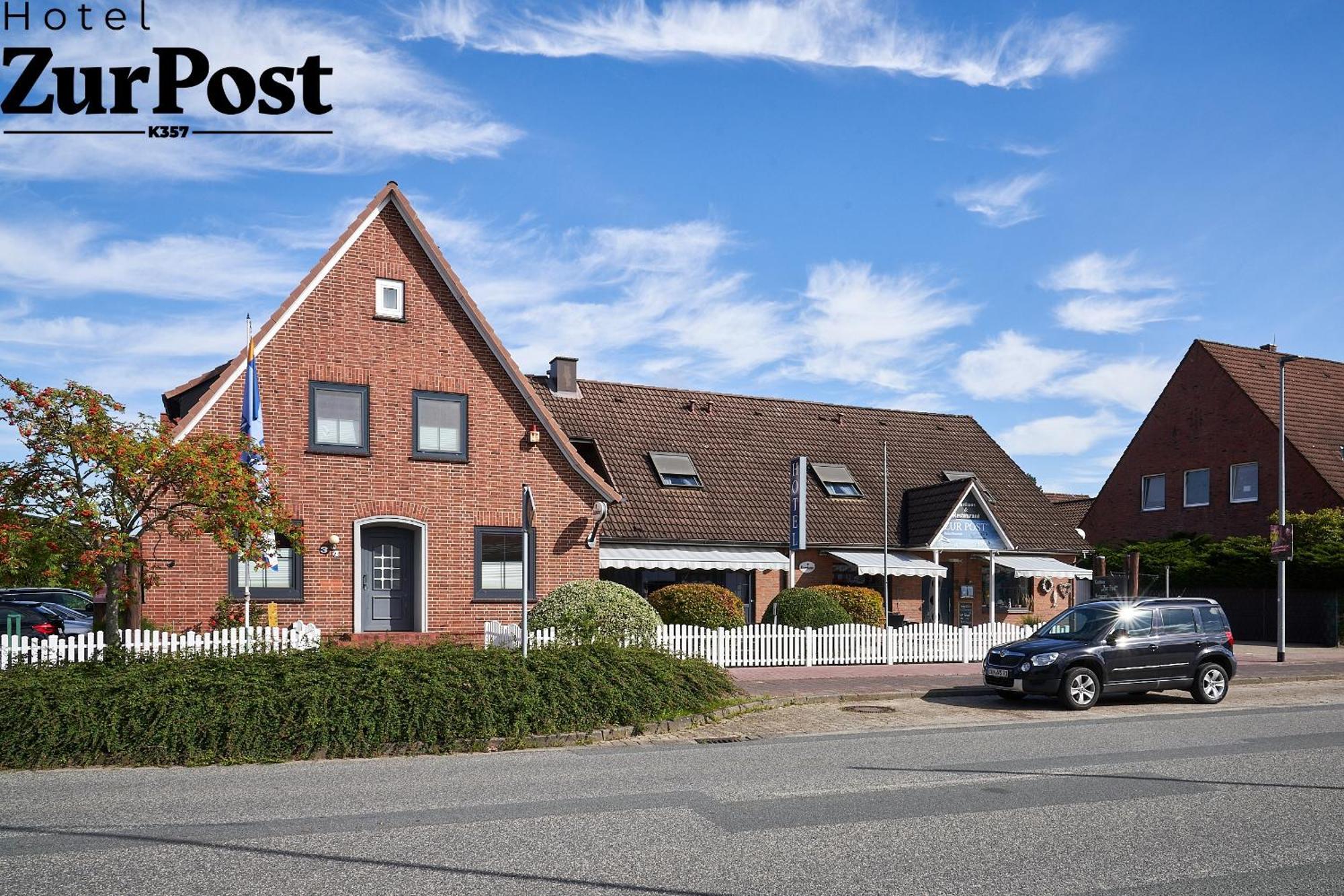 K357 - Hotel & Restaurant "Zur Post" In Otterndorf Bei Cuxhaven Экстерьер фото