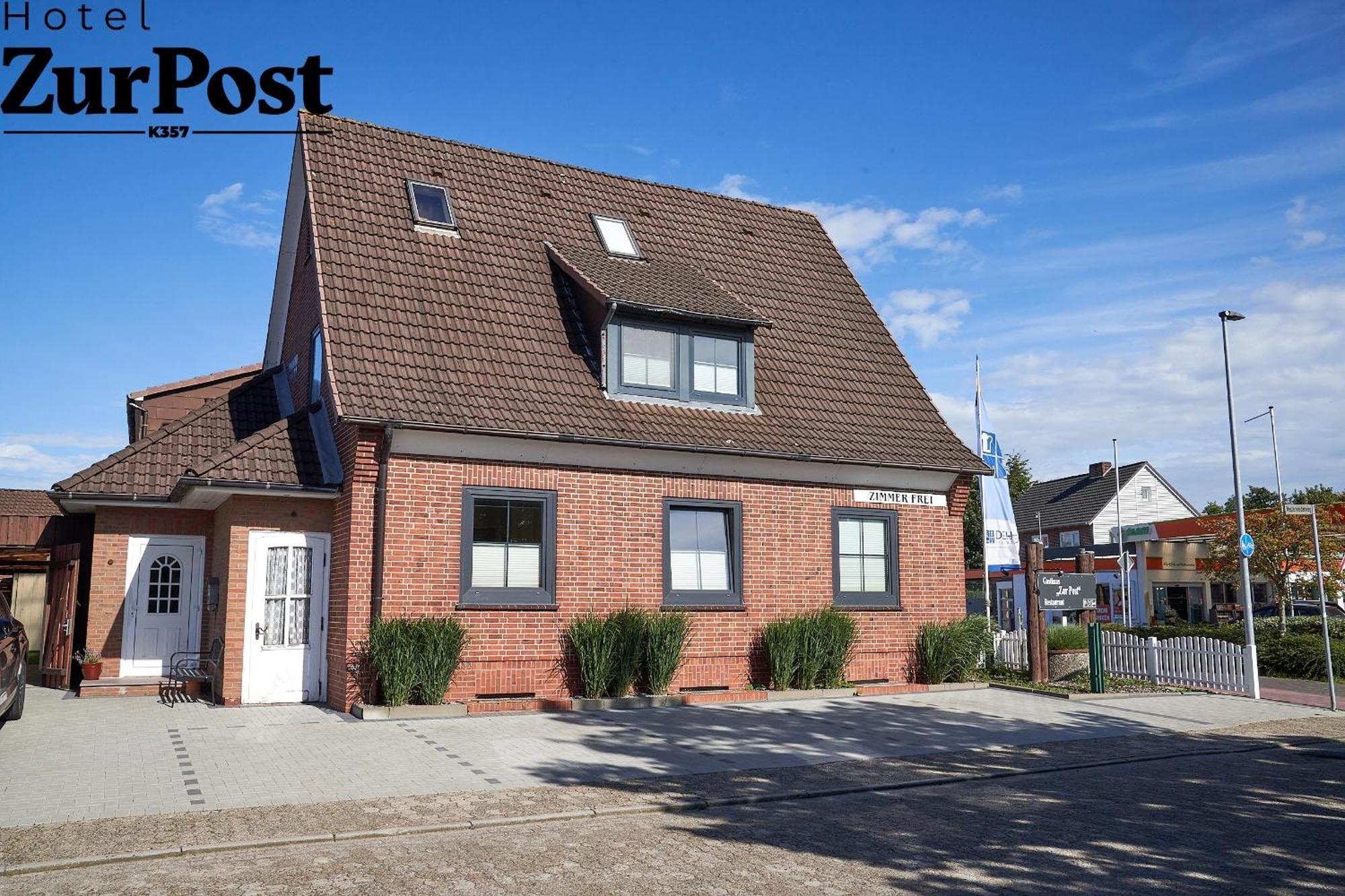 K357 - Hotel & Restaurant "Zur Post" In Otterndorf Bei Cuxhaven Экстерьер фото