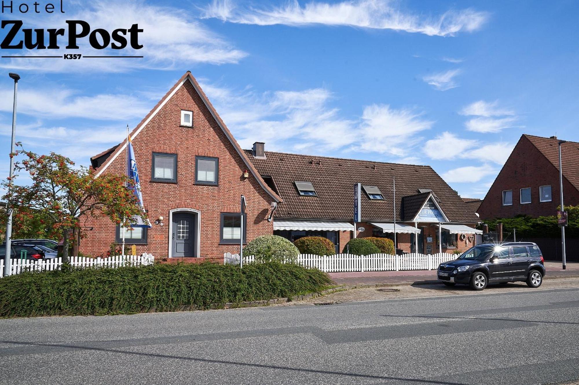 K357 - Hotel & Restaurant "Zur Post" In Otterndorf Bei Cuxhaven Экстерьер фото